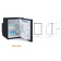 Vitrifrigo 0400-0488 - Black Refrigerator C51I CHR Vitrifrigo 0400-0488 - Black Refrigerator C51I CHR