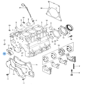 Vetus STM2501 - Bush