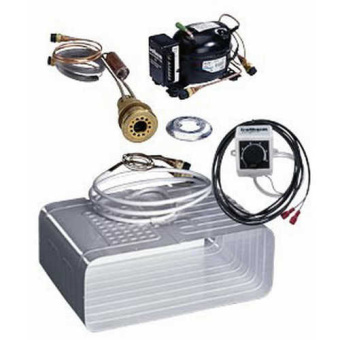 Isotherm U200X000R11311AA - Fridge Unit 200L SP Oval Evaporator 14L 380x140x270mm 12/24V (2551)