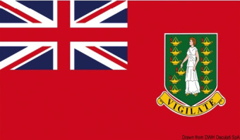 Osculati 35.466.01 - British Virgin Islands Merchant Ensign 20 x 30 cm