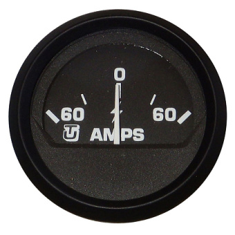 Uflex Faria Ammeter 60-0-60 Black