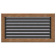 MSI RAT16X8 Return Air Grille, Teak, 16" x 8" Fixed Insert