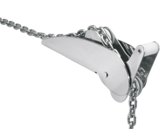 Allpa Stainless Steel Anchor Bow Roller, A=695mm, B=90mm, C=150mm (Tilting, Up To 30kg)