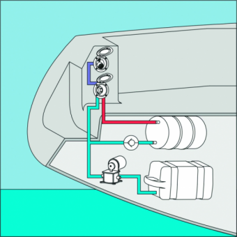 Plastimo Plastimo EZ Water - Square Cover Chromed Housing Without Mixer Tap