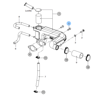 Vetus STM3742 - Allen Screw M8x20