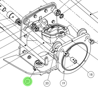 Alamarin Jet R50340002 - Plug for Jet-160 and Jet-180 Water Jet Frames