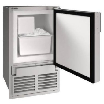 U-Line SS1095 Stainless Steel Ice Machine - 230V - Frameless