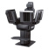 Norsap 8950 - 4000 Standard L Seat, XL Column, With Flat Base 70 Black Norsap 8950 - 4000 Standard L Seat, XL Column, With Flat Base 70 Black