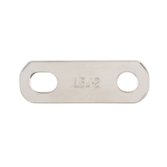 BEP 779-LBJ-2-B - Pro Installer Link Plate LBJ-2, Side by Side, 2-Way (Pack of 5, Price per Piece)