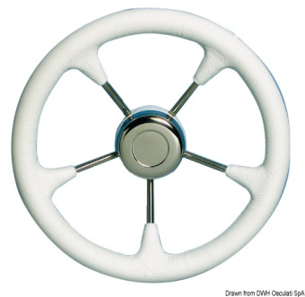 Osculati 45.128.03 - Soft Polyurethane Steering Wheel Cone White 350mm