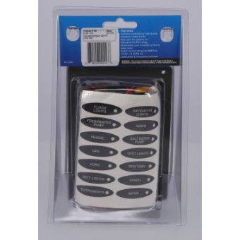 BEP 6-Switch Auto Reset Contour Panel