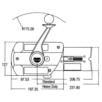 SeaStar CH2900 - SeaStar Dual Action Control CH2900 (MV-3)