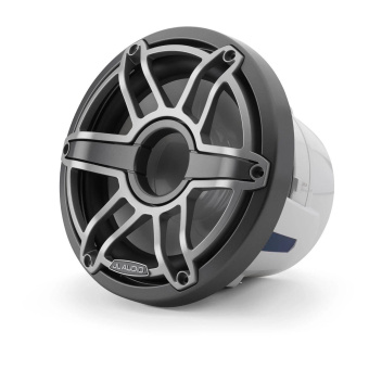 JL Audio 93619 - Marine Subwoofer Driver M6-8'' Gunmetal Sport Grille With Lighting