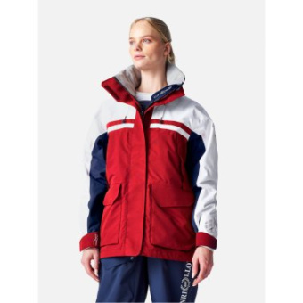Henri Lloyd Women's Biscay Jacket Size M Red