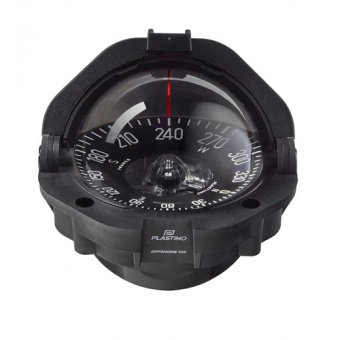 Plastimo 65001 - Compass Offshore 105 Black, Conical Black Card, Zone ABC (Worldwide)
