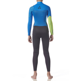 Plastimo P203235 - Performance 3/2mm Neoprene Wetsuit - FD Kids Grey/Blue Size Y-L