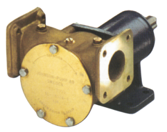 Johnson Pump 10-1302-41 - Impeller Pump F8B-3000VF, 279l/min, Foot Mounting (with Mechanical Seal & Stainless Steel Cover)