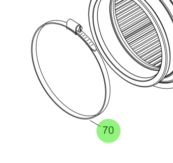 Steyr 2179195-0 - Hose Clamp 110-130/9 for Steyr Engine Applications