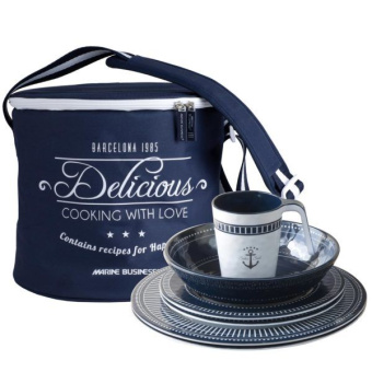 Marine Business Sailor Soul Marine Dinnerware Set for 4 people (16 pieces)