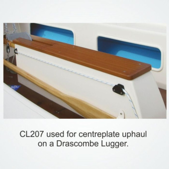 Clamcleat CL207 Lateral Port Cleat for 6–10 mm Rope
