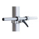 NOA 10863 - Solar Panel Fitting for 80 mm Tube, Incl. 2 x 25 mm Fitting