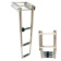 Lalizas 99504 - Platform Ladder, Telescopic, 3 Steps, Stainless Steel 316, 295x870mm