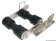 Osculati 02.040.69 - Rear Swinging Double Roller 60 mm