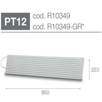 Vitrifrigo R10349-GR PT12 Plate Evaporator With Quick Couplings