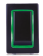 Sierra RK40650G - Waterproof (IP68) Halo Permanently Lit Switch; LED Green, DPST, On-Off