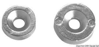 Osculati 43.824.92 - Aluminium Ring Anode 20x7 mm