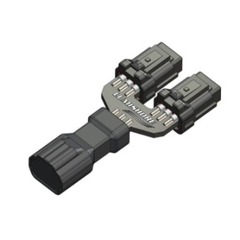 Lumishore 010-14465-00 - 2-Way Splitter For 6-Conductor Lux Striplight