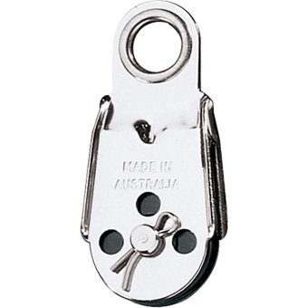 Ronstan RF468 Wire Block, 25mm Removeable Nylatron Sheave