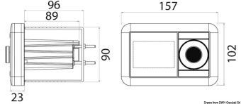 Osculati 29.548.79 - MP6 Compact Watertight Tuner