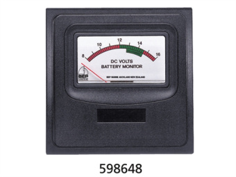 BEP 1000-VM-12V - Panel 1000 Serie Voltmeter 8-16V 12V