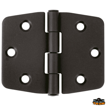 Trem M3502074 - AISI 316 Black PVD Hinge 74x74 mm Straight Model