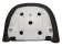 Hollex Helm Seat New Moon Black/White