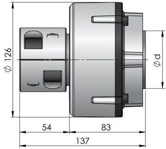 Vetus COMBIFLEX Flexible Coupling