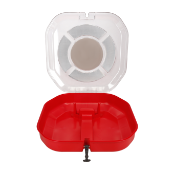 GFE Life Buoy Cabinet Closed 30"-75cm with Instruction Sticker NL/EN and Reflective Sticker Set White