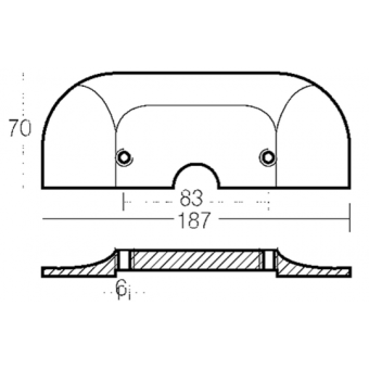 E. Polipodio Zinc Plate For Alpha One-alpha II Gen Engine