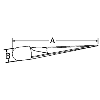 Allpa Stainless Steel Marlinspike, L=283mm