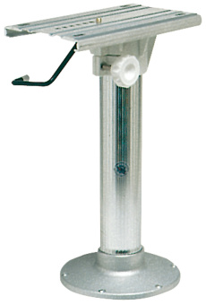 Osculati 48.625.02 - Pedestal with Swivel Slide Sandblasted Base 45 cm