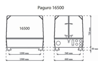 Paguro Generator 16500 15.0 kW 1500 rpm