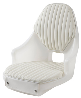 Osculati 48.670.06 - Compact Seat Frame Polyethylene White + Cushions
