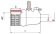 Radice Self-Aligning Rubber Inner Bearing With Water Inlet, For Propeller Shaft Ø25mm & Tube Ø39mm