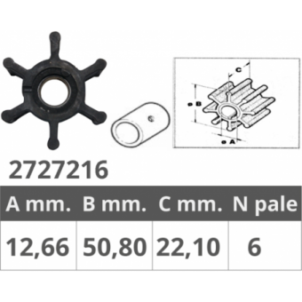 Jabsco OriginalImpeller 673-0001-0003