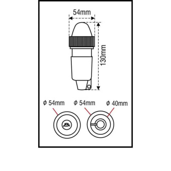 Lalizas 30001 - Emergency Navigation Light, Green