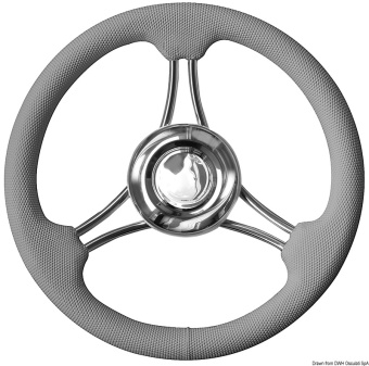 Osculati 45.152.02 - Steering Wheel Grey Wheel 350 mm