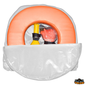 Trem N1574001 - White Casing Complete With Horseshoe Lifebuoy Rope & Light