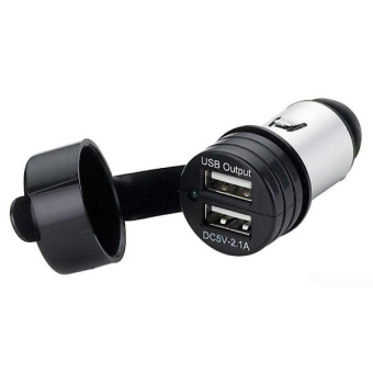 USB Dual Cigarette Plug