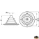 Trem L5310074 - Flanged Bellow Diameter 12 mm White Color